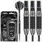 WINMAU Blackout 2: 26g Profi Wolfram Steeltip Dartpfeile Set mit Flights und Schäfte