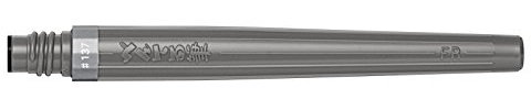 Pentel FRP-137X Colour Brush Nachfüllpatrone, pigmentiert, Grau, 1 Stück