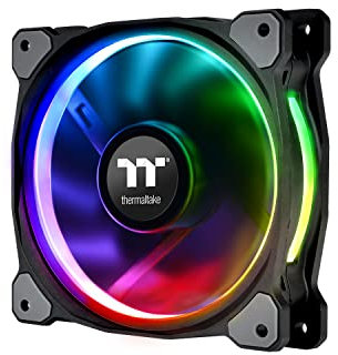 Thermaltake Riing Plus 12 RGB - Kit de ventilación, Color Negro
