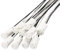 ODETOJOY G4 Lampenfassung Fassung Sockel Lampensockel Mit 10cm Kabelzuleitung MR11 Sockel für Niedervolt 12V/24V (10)