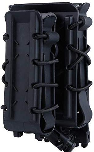 Tactical Fastmag Pouch 9MM, 45APS, 5.56MM, 7.62MM Gewehrmagazintaschen Airsoft Pistolenmagazinhalter Softshell Molle Mag Carrier Jagdausrüstungshalter