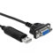 Delock Adapter USB 2.0 Typ-A zu 1 x Seriell RS-232 DB9
