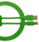 UDG U95001GR Cable USB 2.0 (A-B) - Cable USB 2.0 A-macho a B-macho optimizado de alta velocidad para audio de alta velocidad, verde, 1 metro. Compatible con cualquier dispositivo USB A-B