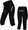 JPOJPO Damen Fahrrad-Shorts mit 5D-Gel-Polsterung, reflektierend, S-3XL Gr. XL, Kurze Hose
