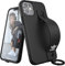 adidas Case Designed for iPhone 12 Mini 5.4, Wrist Strap, Drop Tested Cases, Shockproof Raised Edges, Original Protective Case, Black