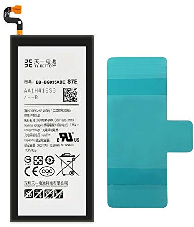 [TY BETTERY] Battery compatible with EB-BG935ABE Samsung Galaxy S7 Edge