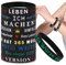 COLOFALLA 10 Stk Motivationsarmbänder auf Deutsch Inspirierend Silikon Armbänder Abschluss Abitur Prüfung Bestanden Geschenke Party Mitgebsel Accessoires für Jugendweihe Teenager Schüler Studenten