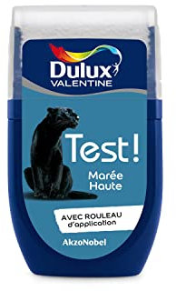 Dulux Valentine Peinture Testeur Crème de Couleur - Murs et Boiseries - Mat - Couleur Marée Haute 30 ml