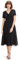 Vera Mont Damen Cocktailkleid im Glitzer-Look 46, Patch Black/Black