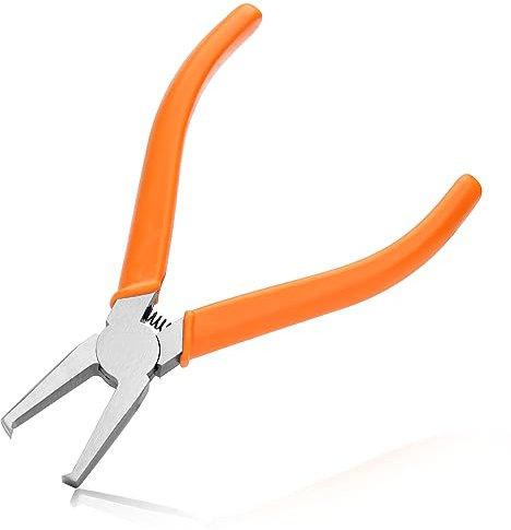 LEONTOOL Pince coupante transversale SMT/SMD - Pince coupante latérale - Lame de 90 degrés - Coupe-angle avant avec bec plat extra long - Bord de coupe de 0,6 cm pour les endroits restreints