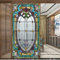 Fensterfolie, Milchglas-Muster, Wärmeregulierung, UV-blockierend, klebstofffrei, statisch haftend, Fensterdekoration, 60 x 120 cm (B x H)