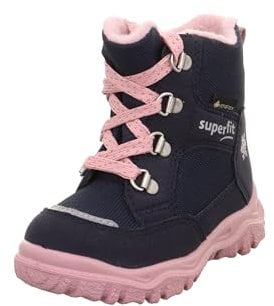 Superfit Mädchen - Schuhe HUSKY1 Boot, Modern, BLAU/ROSA 8010, 26