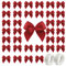 WoRuyKot 200 Stück Weihnachtsschleifen Dekoration 25x25mm, Mini Weihnachtsschleifen, Rote Weihnachtsbögen, Mini Satinband Schleifen, Schleifen Weihnachtsbaum für Weihnachtskranz Geschenk Hochzeit