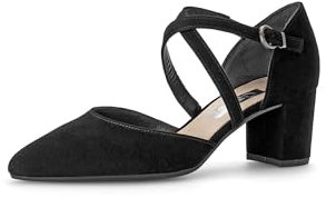 Gabor Damen Klassische Pumps, Frauen Absatzschuhe,stoeckelschuhe,Ausgehschuhe,Abendschuhe,Court Shoes,stöckelschuhe,büro,schwarz,44 EU / 9.5 UK