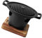 HEMOTON 1 Juego Pequeña estufa de barbacoa interior parrilla portátil accesorios para barbacoa Madera