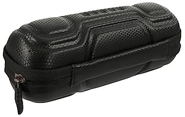 HEMOTON Fahrradtasche mit Reißverschluss aus Pu Leder Hartschalen Wasserbeutel mit Großem Fassungsvermögen für Outdoor Fahrradfahren
