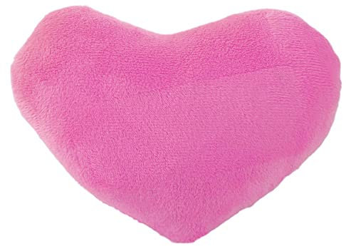 Cuscino decorativo a forma di cuore, 15 cm, lavabile, per letto, sedia, divano, camera da letto, soggiorno, colore: rosa