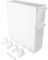 ANKROYU Armoire de Rangement de Salle de Bain en Plastique Organisateur Mince étroit Petite Armoire d'angle avec 2 tiroirs et 4 Roues pour la buanderie de Cuisine en Papier Toilette (14 cm)