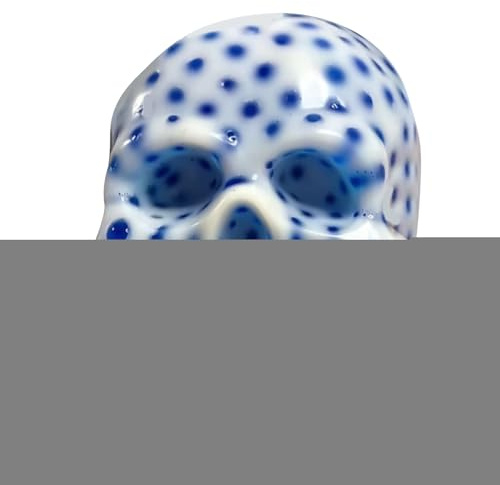 Pimple Popping Toy, Skull Stress Relief, 7,5 × 4,5 × 5,8 cm/2,95 × 1,77 × 2,28 inch Calming Sensory Tool, Soft Squeeze Texture, Novelty Gadget for Adults Kids 1 pieza, Halloween Theme, Study Bedtime