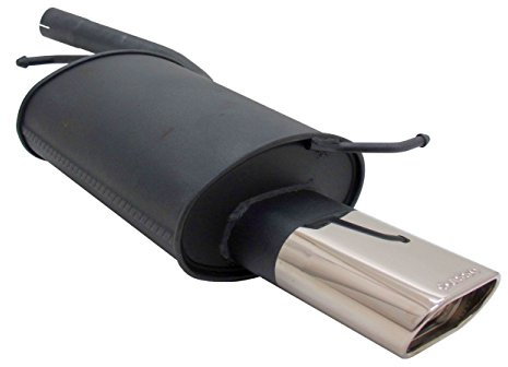 Novus Sportauspuff Endschalldämpfer Gruppe N A2672E0 mit Endrohr 75 x 135mm