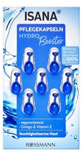 ISANA Hydro Booster Pflegekapseln - 3er Pack mit je 7 Kapseln für 21 Anwendungen