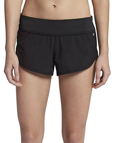 Hurley Phantom Beachrider Shorts, Women's, Womens, Shorts, 940929, Black, XS