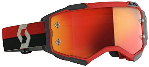 Scott Goggle Fury red/black ora chro wks