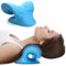 Anzorhal Nackenstrecker Nackenschmerzen Nackenstrecker Orthopädisch Neck Stretcher Nacken Schulter Cervical Traktion für Nackenschmerzen Kopfschmerzen Schulterschmerzen Rückenschmerzen(Blau)