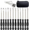 Lot de 12 outils de réglage du carburateur avec levier de mesure ZT-1 500-13 pour petit moteur à 2 temps Poulan Husqvarna STIHL Echo Trimmer Weedeater Chainsaw