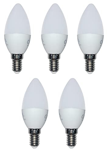 Provance LED Lampe Energiesparlampe E14 5er Set LED Kerze 5x 4 Watt 320 Lumen warmweiss 3000K