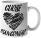 CHEMAGLIETTE! Tazza Stampata Divertente Idea Regalo Mug Tifosi Juventini Con Stampa Cuore Bianconero