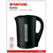 STATUS 1.7 L Cordless Kettle, 2 kW Fast-Boil Electric Jug with Dual Water Level Indicator, Black Finish for Home or Office Use (NEWARKKETTLE)