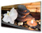 Tulup Impression sur Verre Acrylique 100x50cm - Plastique imprimés Tableau décoration déco Mural Moderne Design - Pierres Fleur Bougie Art