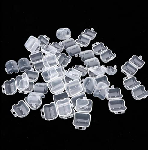 Bontannd 30 Unids Pesca Cubierta De Gancho De Pesca Cubo De Cebo Cubierta Protectora De Plástico Squid Squid Cubierta De Paja Protector De Gancho Accesorios De Pesca Transparente