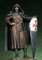 FCBEL 1/24 75mm Ancient Crusader Knight Resin-Charakter Die-Cast Modell, zerlegt und unbemalt Miniatur-Soldat Bausatz/Y23861