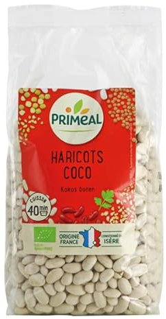 Priméal - Haricots coco origine France 500g - Vendu par unité