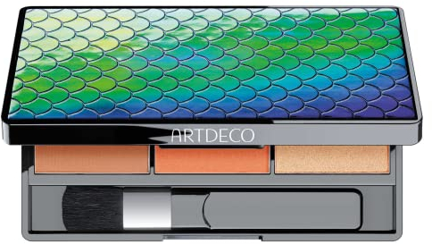 ARTDECO The Face Palette - Palette mit Bronzing Puder, Rouge und Highlighter - 1 Stück