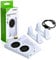 i-Fuel Vertical Stand with Cooling Fans for Xbox Series S Console, 3 Levels Adjustable Fans Rotate Speed with Type-C Power Input, USB Charging and Data Transmission Ports, White
