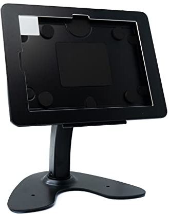 System-S Tisch Halterung abschließbar für iPad 10 Pro 11 Air 4 5 in Schwarz
