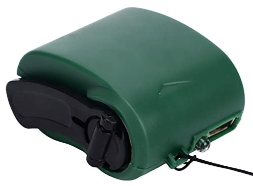 Fdit Caricatore Portatile di Emergenza per Telefono Cellulare da 3 a 8 Ore in Standby con Luce a LED, Caricatore per Telefono a Manovella USB per Escursionismo All'aperto Tazze da tè,