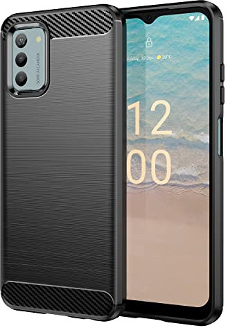 TINGYR Funda para Nokia G22, Resistente a los Arañazos, Fina de Silicona, Funda Interior de TPU Suave, Fundas para Nokia G22 Smartphone.(Negro)