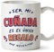 MUGFFINS Tazas para CUÑADA - En Español - Soy el único regalo que necesitas - 11 oz / 330 ml - Regalo original y divertido