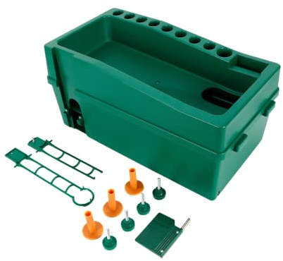 LANNADD Automatischer Golf Ball Dispenser, Kein Strom Erforderlich Golf Ball Dispenser Golfplatz-Ausrüstung, Automatischer Verteiler für Professionelle Golfer und Outdoor-Golfplätze - Grün