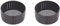 Set di 2 cestelli di ricambio per friggitrice ad aria, teglia robusta da 2,6 l, 19 x 9,3 cm