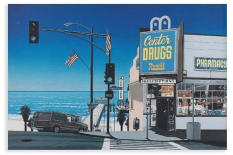 AAVEDA Hiroshi Nagai 21 Leinwand-Poster, Wandkunst, Dekordruck, Bild Gemälde für Wohnzimmer, Schlafzimmer, Dekoration, ungerahmt, 30 x 45 cm