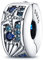 QIKAOLA 925 Sterling Silber Charms Beads für Pandora Strand Ozean Liebe Familie Tiere Charms Anhänger Fit für europäische Armbänder und Halsketten