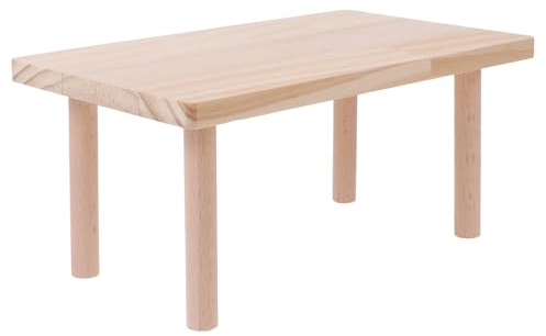 Yardwe Hamsterkäfig Spielzeug Für Meerschweinchen Hängemattengestell Holz Hamster Klettergerüst Leiter Schweine Haustier Spielzeug Rennmaus Holziges Spielzeug Rad Tisch Verdicken Hölzern