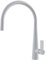 Elleci Rubinetto Miscelatore Cucina Monocomando Canna Girevole Doccetta Estraibile Athena Plus Granitek 68 Bianco MGKATP68