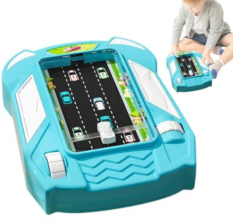Consola De Carreras Portátil Para - Consola Juego De Carreras, Consola Portátil Multijugador | Videojuego Niño, Consola De Carreras Interactivas, Diversión Infantil | Actividad Recreativa, Regalo