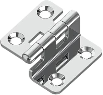 SQING 5 stücke Edelstahl 270 Grad Öffnen Und Schließen Puffer Scharnier Schrank Tür Mechanische Scharniere Möbel Hardware Mit Schraube
